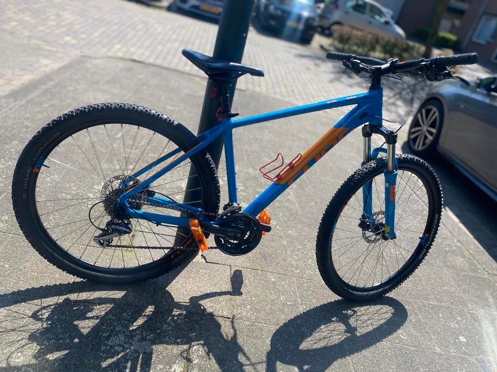 CUBE AIM HPA 27,5 “ aluminium Mountainbike Blue/Orange, Fietsen en Brommers, Fietsen | Mountainbikes en ATB, Minder dan 45 cm