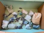 Kleine partij groffe edelstenen, Verzamelen, Mineralen en Fossielen, Ophalen of Verzenden, Mineraal