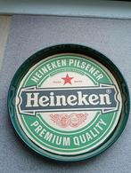 Heineken dienblad donker groen, Ophalen of Verzenden, Gebruikt, Overige typen, Heineken