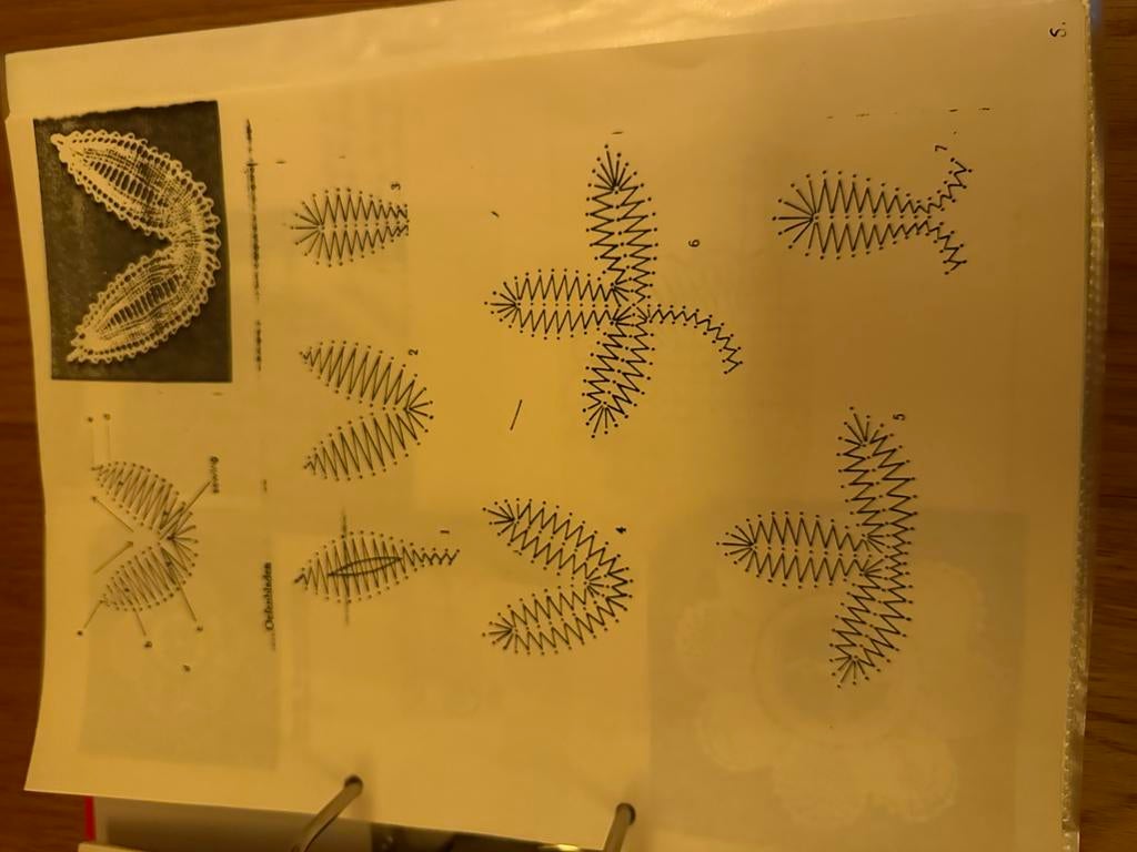 Kantklossen Patronen Collectie: 11 Ordners Vol Inspiratie, Ophalen of Verzenden, Gebruikt, Patronen