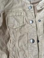 Sissy-Boy beige cropped denim-stijl jasje maat M, Kleding | Dames, Ophalen of Verzenden, Zo goed als nieuw, Maat 38/40 (M), Beige