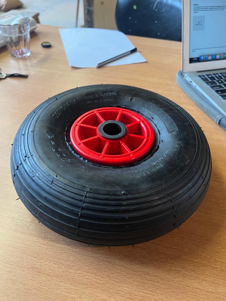 skelter / bolderkar/kruiwagen banden-wielen, Ophalen of Verzenden, Zo goed als nieuw, Overige merken