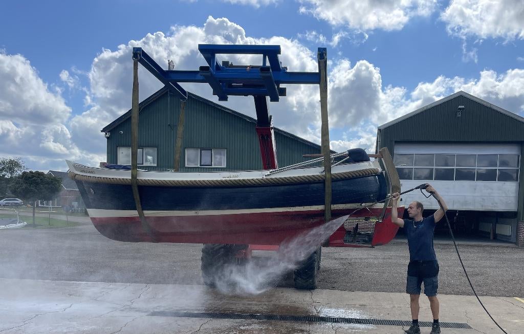 Van Wijk Sloep 550, Watersport en Boten, Sloepen, Ophalen, 10 tot 30 pk, Gebruikt, Binnenboordmotor