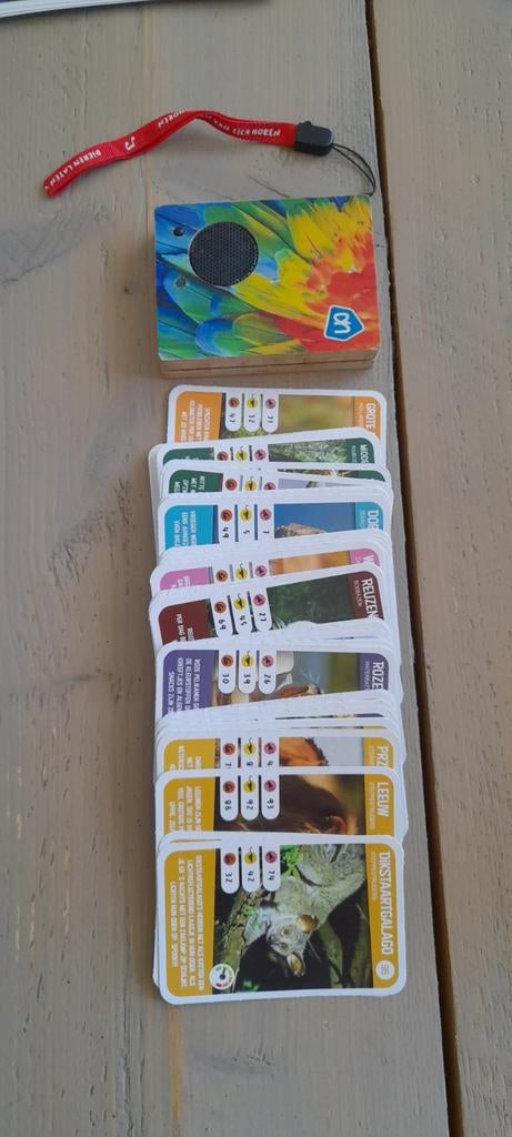 Complete set dieren laten van zich horen met soundbox, Verzamelen, Ophalen of Verzenden, Zo goed als nieuw, Speelkaart(en)