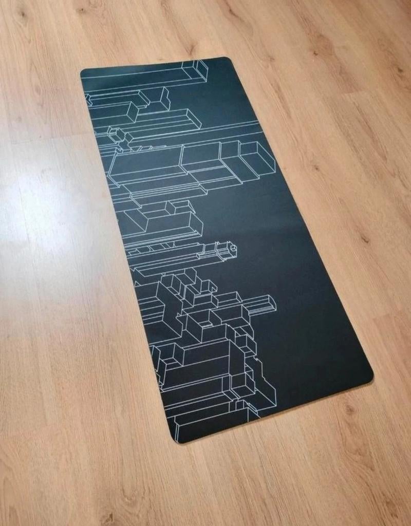 XL Zwart-Wit Computermat / Muismat - Nieuw!, Computers en Software, Muismatten, Nieuw, Ergonomisch, Gaming muismat, Ophalen of Verzenden