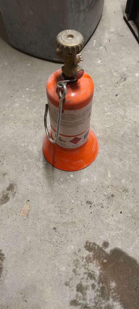 Karweifles gasfles, Ophalen of Verzenden, Zo goed als nieuw