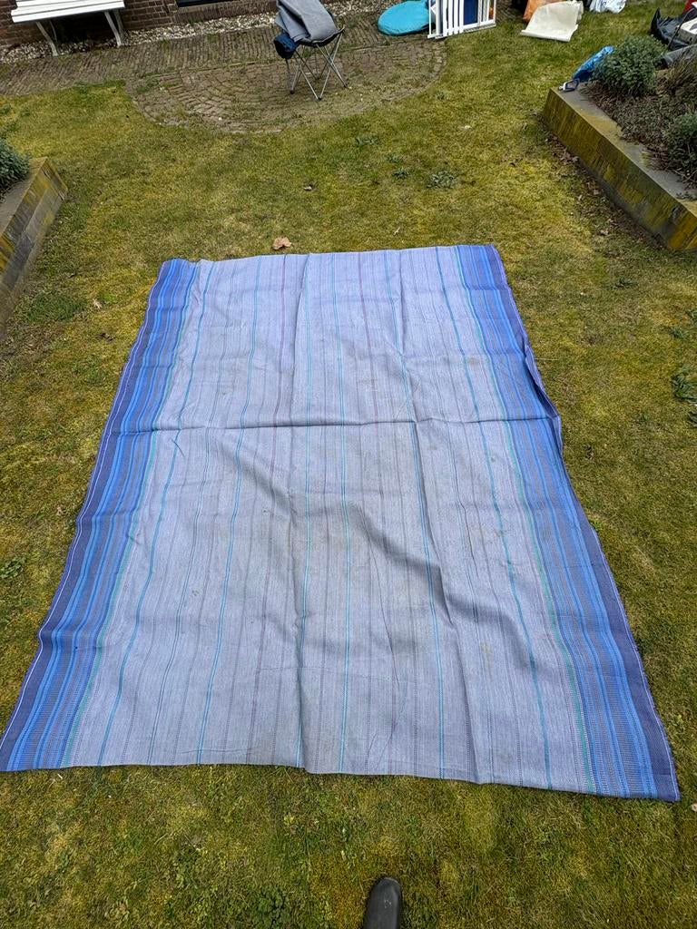 Grondzeil voortent 6x2.4m - Gebruikt, Ophalen, Gebruikt