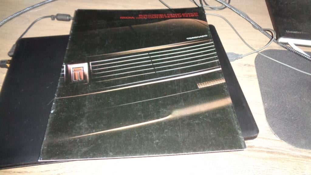 USA Folder  OLDSMOBILE  TORONADO   1986, Verzenden, Zo goed als nieuw, Overige merken
