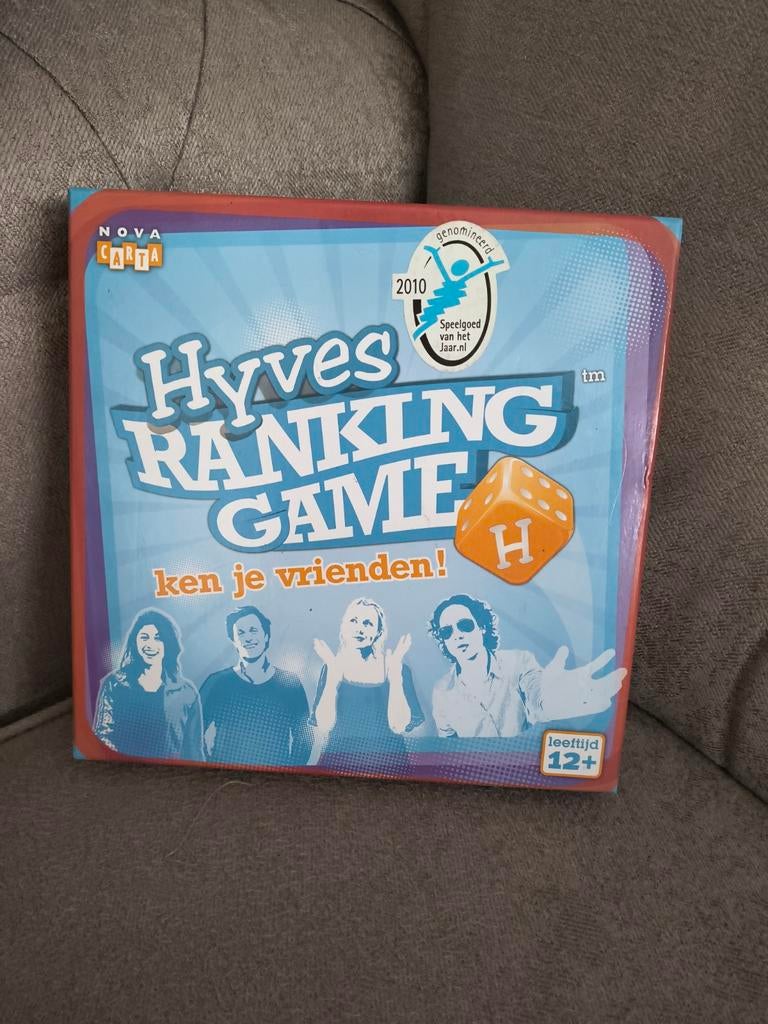 Hyves ranking game, Hobby en Vrije tijd, Gezelschapsspellen | Bordspellen, Ophalen of Verzenden, Nieuw