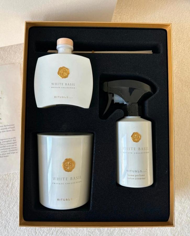Rituals Home Set White Basil, Huis en Inrichting, Woonaccessoires | Overige, Nieuw, Ophalen of Verzenden