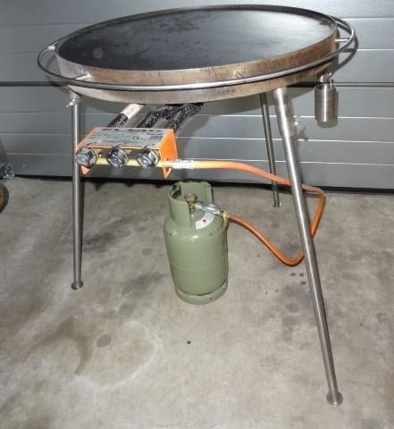 Grilplaat, Witgoed en Apparatuur, Grillplaten, Ophalen of Verzenden, Zo goed als nieuw