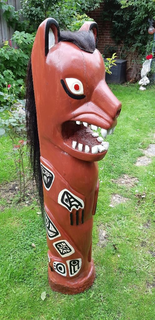 totem, Antiek en Kunst, Ophalen, Overige onderwerpen, Brutalistisch, 1 meter - 2 meter