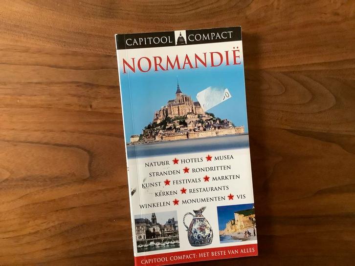 Normandie Frankrijk Capitool reisgids info tips kaarten, Boeken, Reisgidsen, Ophalen of Verzenden