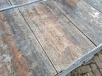 80m Terrastegel bont gemeleerd 60x30x4,7 tuintegel s-partij, Nieuw, Ophalen of Verzenden, 10 m² of meer, Beton