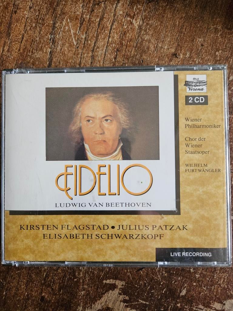 Beethoven - Fidelio (2 CD) - Live Recording, Ophalen of Verzenden, Romantiek, Zo goed als nieuw, Orkest of Ballet
