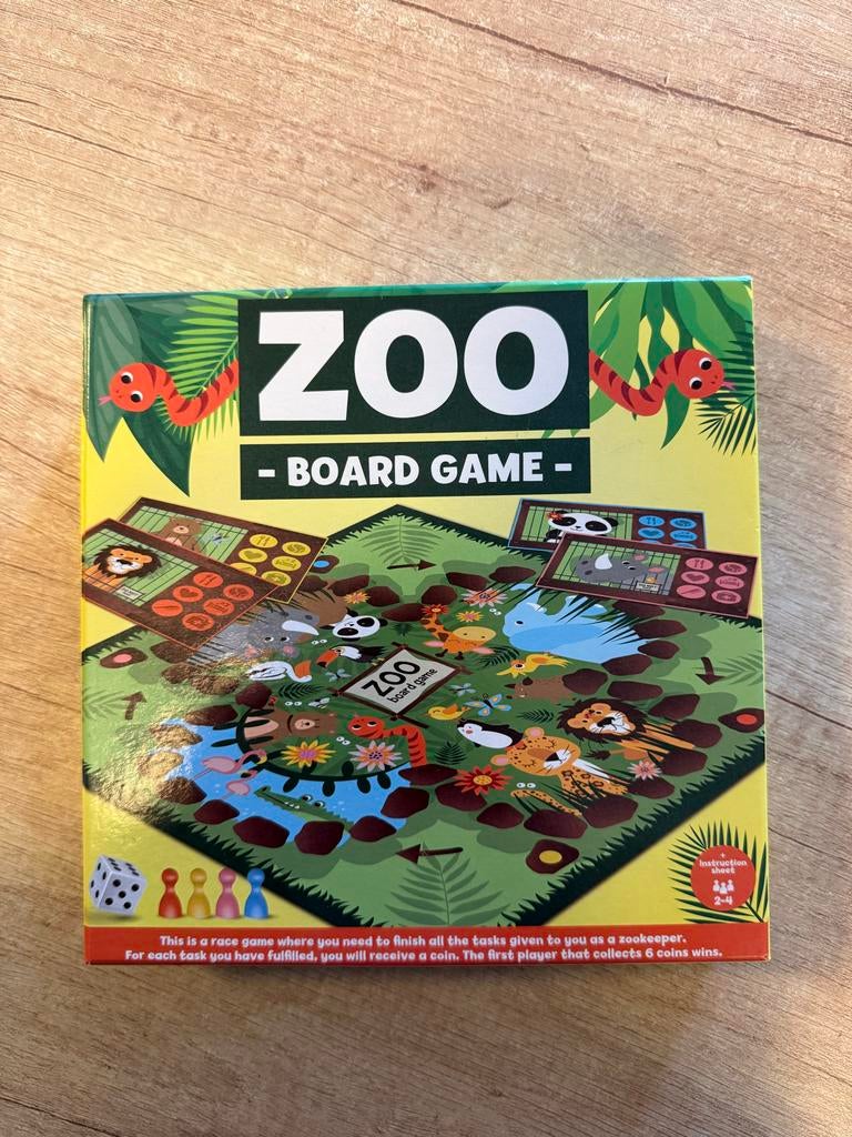ZOO Bordspel - Leuk familiespel voor jong en oud, Drie of vier spelers, Ophalen of Verzenden, Zo goed als nieuw