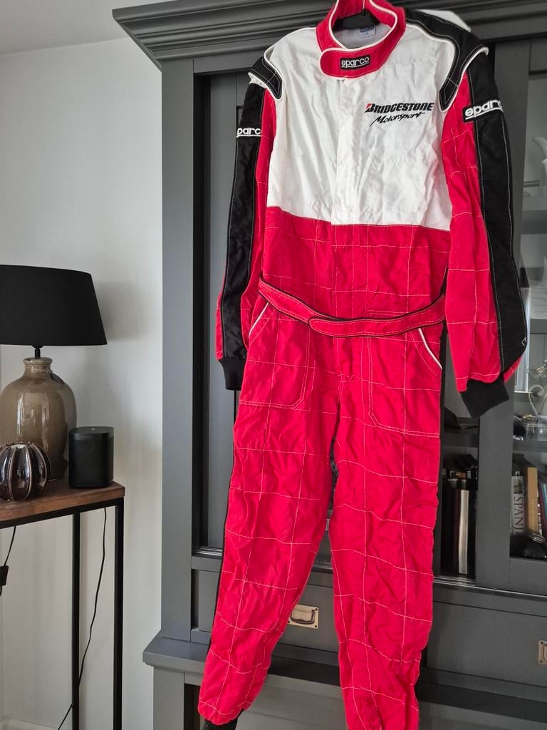 Sparco Bridgestone Motorsport Race Overall, Ophalen of Verzenden, Gebruikt