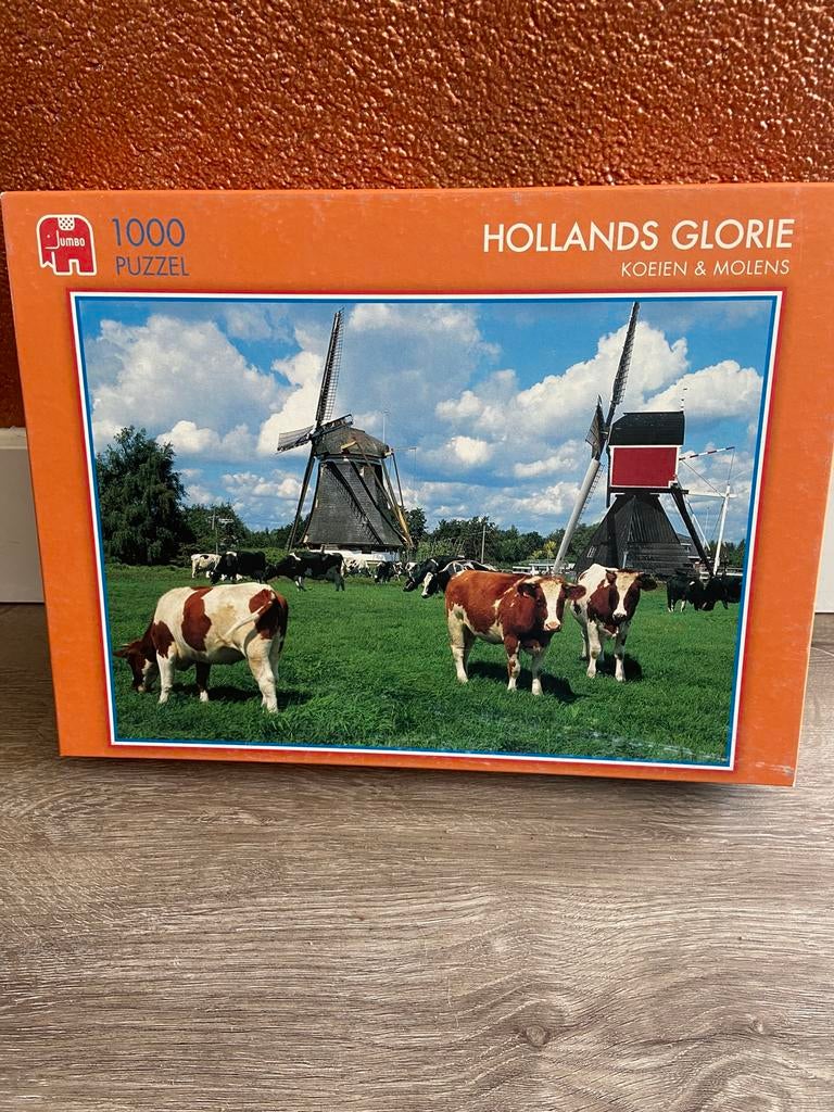 Jumbo puzzel Hollands Glorie, Ophalen of Verzenden, 500 t/m 1500 stukjes, Gebruikt