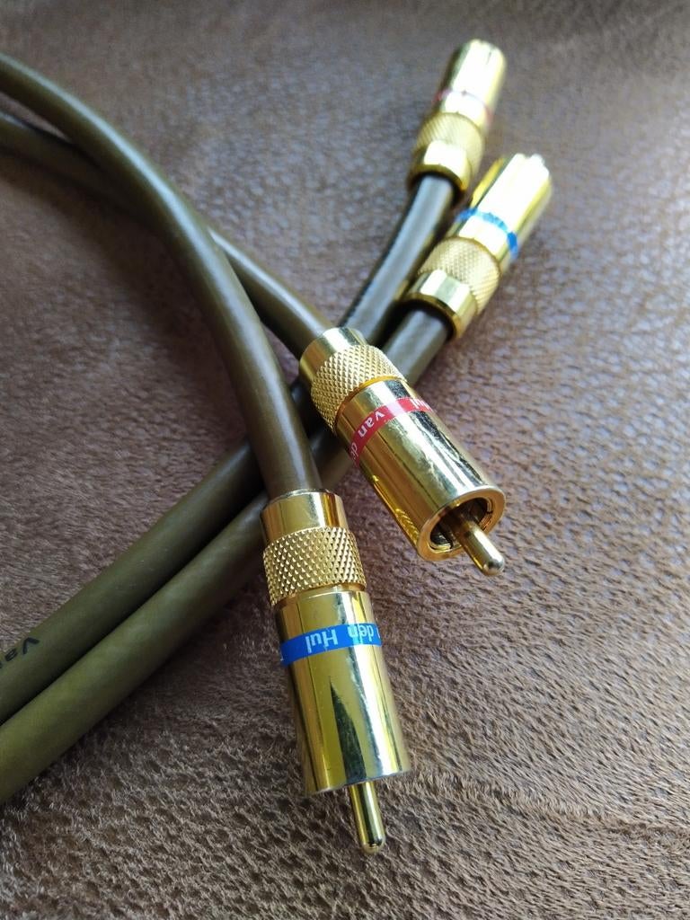 Interlinks Van Den Hul  Siltech, Ophalen of Verzenden, Zo goed als nieuw, Minder dan 2 meter, Interlink-kabel