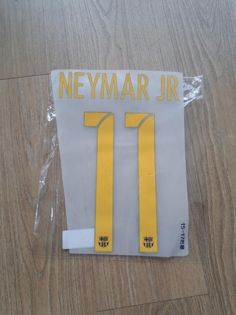 Neymar nameset barcelona, Maat XL, Ophalen of Verzenden, Nieuw, Shirt