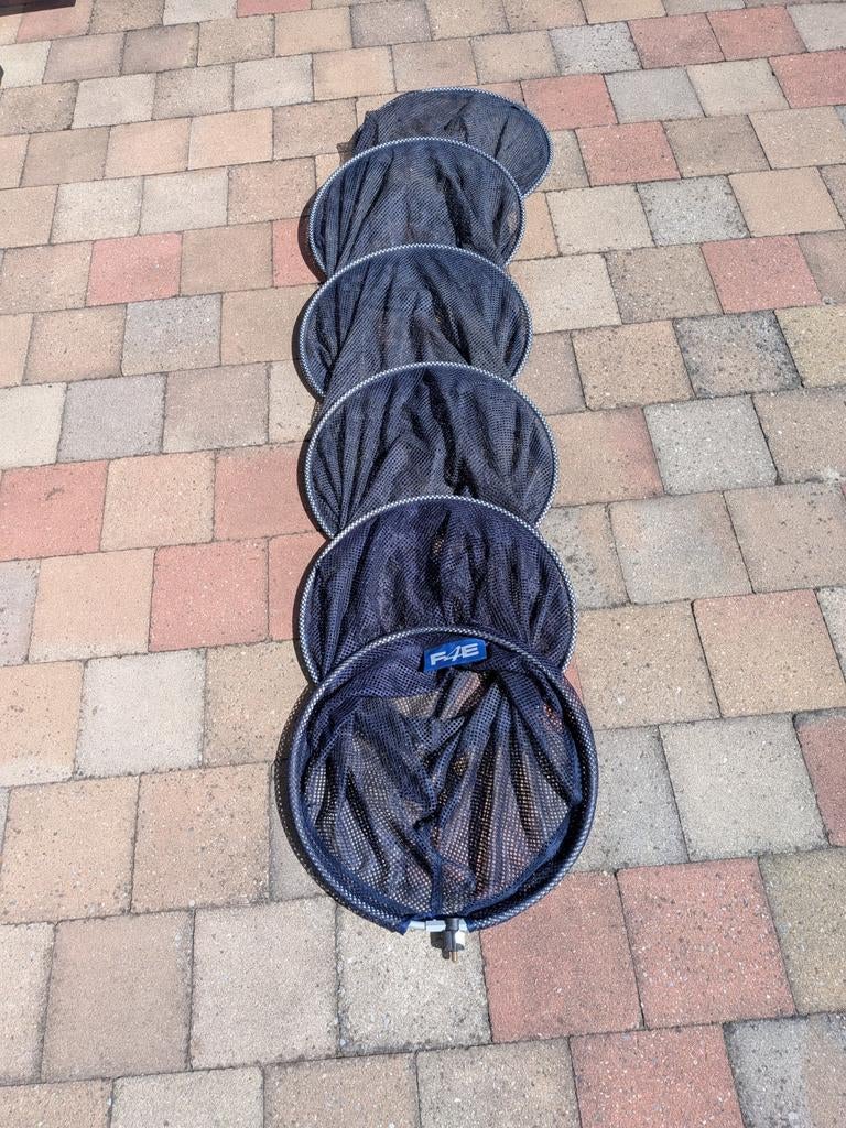 Leefnet voor witvis, Ophalen, Net of Fuik