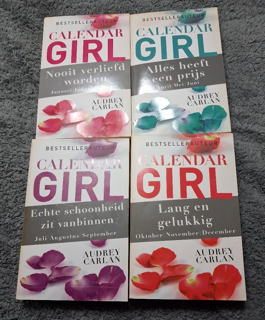 De complete Calendar girl serie van Audrey Carlan *nieuw*, Ophalen of Verzenden, Nieuw