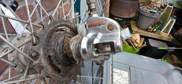 Fietswiel met dynamo - goed werkend, Fietsen en Brommers, Fietsonderdelen, Gebruikt, Algemeen, Wiel, Ophalen of Verzenden