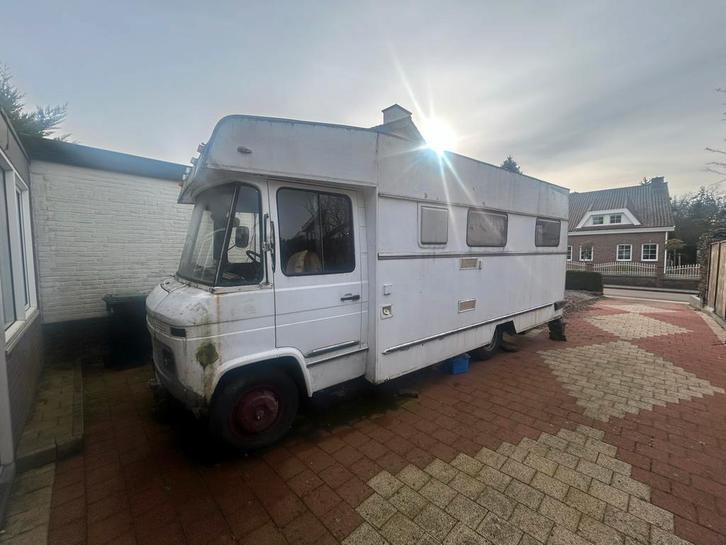Caravan Hobby Project - Mercedes-Benz Camper, Caravans en Kamperen, Campers, tot en met 2, Alkoof, Overige merken, Mercedes, Diesel