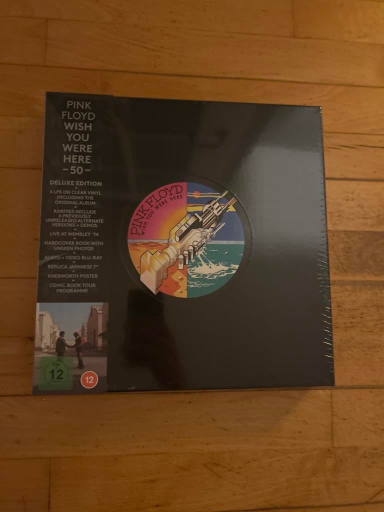 Pink Floyd - Wish You Were Here 50th Anniversary Deluxe, Cd's en Dvd's, Vinyl | Rock, Ophalen of Verzenden, Nieuw in verpakking