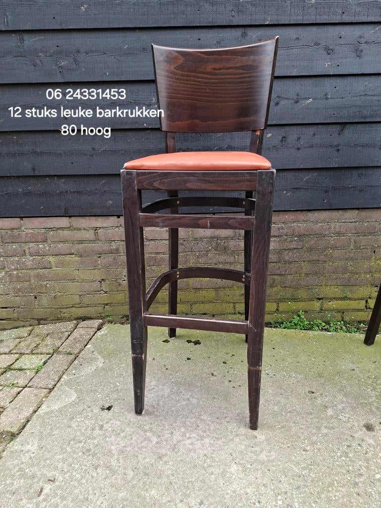 Hel leuke serie barkrukken, Huis en Inrichting, 5 krukken of meer, Ophalen, Gebruikt, 60 tot 90 cm