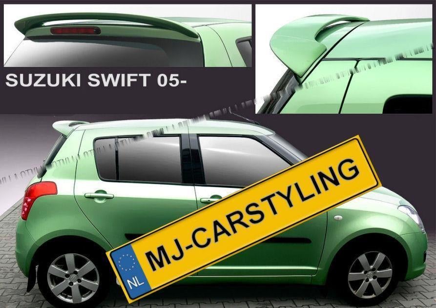 Suzuki Swift - Dakspoiler, Ophalen of Verzenden, MJ-Carstyling, Info@mj-carstyling.net, Sibeliusstraat 81 5011JH Tilburg