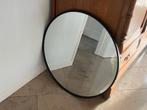 Te koop 2 mooie kapsalon spiegels doorsnede 70 cm., Huis en Inrichting, Ophalen, Rond, Zo goed als nieuw, Minder dan 100 cm
