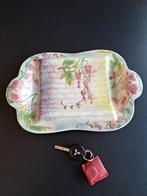 Antieke aspergeschaal met bloemmotief, Antiek en Kunst, Antiek | Keramiek en Aardewerk, Ophalen of Verzenden