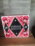 verkade  biscuit blik, Ophalen of Verzenden, Gebruikt, Koek(jes), Verkade