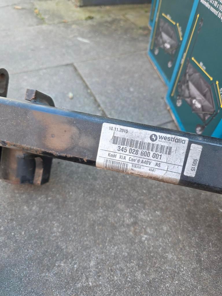 Westfalia afneembare trekhaak voor Hyundai i30 type fd, Ophalen, Gebruikt