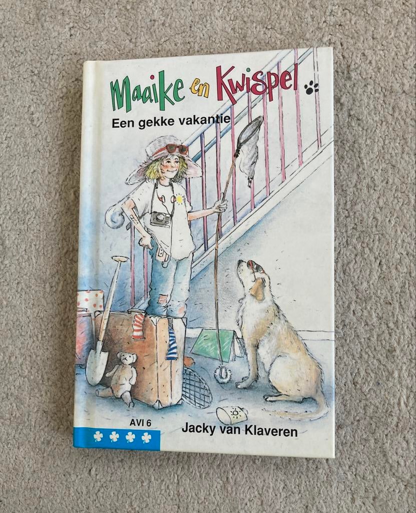Maaike en Kwispel: Een gekke vakantie (AVI 6), Ophalen of Verzenden, Zo goed als nieuw