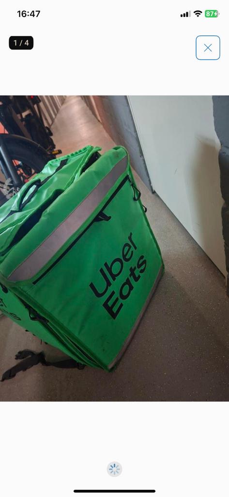 Uber eats tas 40!!!, Ophalen of Verzenden, Zo goed als nieuw