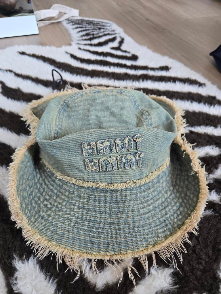 HMMT denim bucket hat, Ophalen of Verzenden, Zo goed als nieuw
