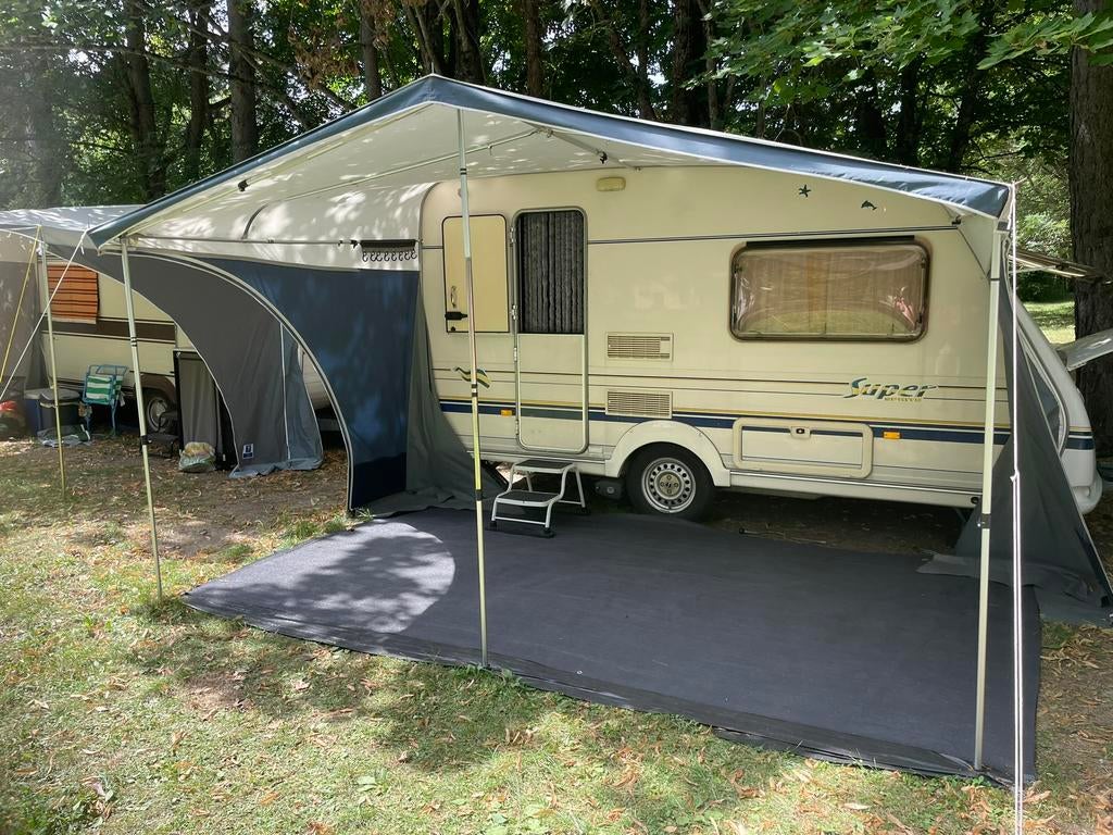 Sprite super 390 mover, voortent, enkele bedden, Kachel, Tot en met 2, 750 - 1000 kg, Particulier