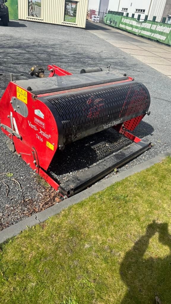 Redexim vertidrain 7416 beluchter tot 35 cm ,verti-drain, Ophalen, Benzine, Gebruikt, Info@redexim.nl