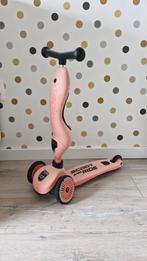 Scoot and Ride Highwaykick step/loopfiets roze, Fietsen en Brommers, Steps, Ophalen of Verzenden, Gebruikt, Gewone step, Scoot and Ride