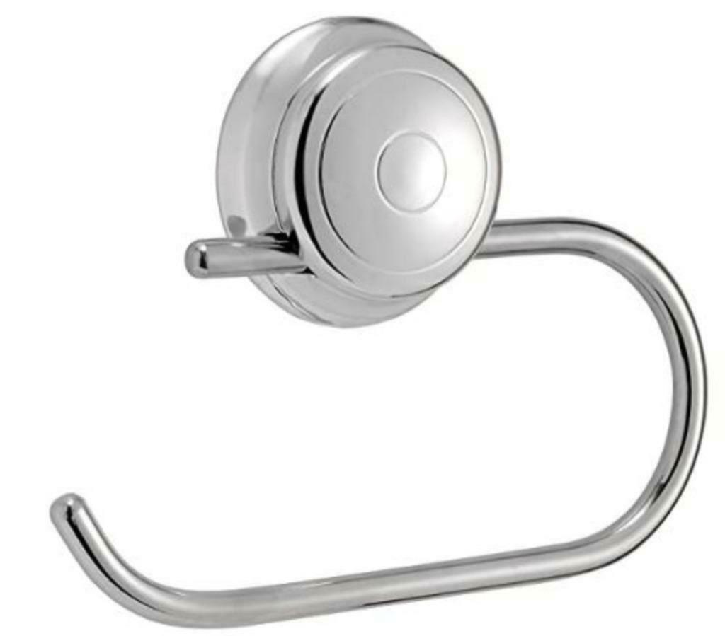 Twist 'N' lock toiletrolhouder chroom, Huis en Inrichting, Badkamer | Badtextiel en Accessoires, Nieuw, Overige typen, Overige kleuren