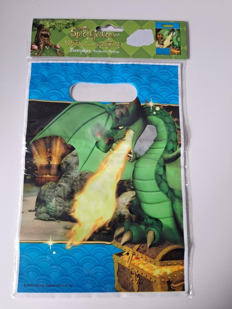 8 feestzakjes Efteling, Ophalen of Verzenden, Nieuw, Versiering, Overige