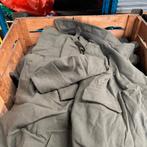 PARTIJ Vintage Wollen Legerjassen Defensie Grijs 1959, Verzenden, Kleding of Schoenen, Jassen, Landmacht