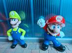 Mario en luigi 60 a 70 cm groot super mario bros, Ophalen, Nieuw, Lichtbak of (neon) lamp