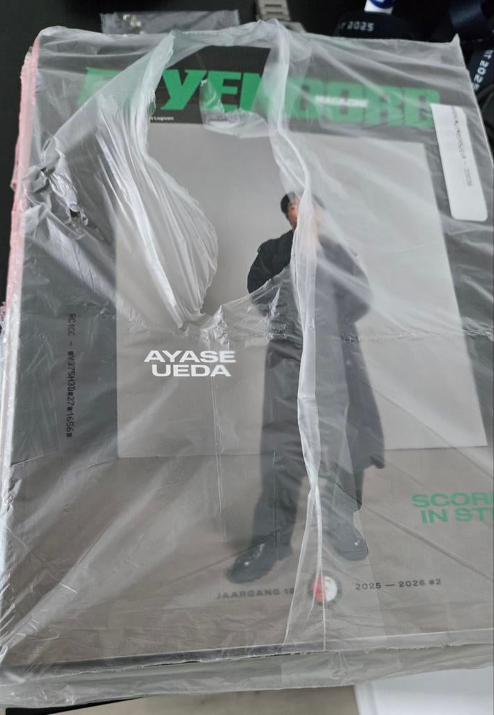 Stapel Feyenoord magazines gratis op te halen, Ophalen, Gelezen, Sport en Vrije tijd