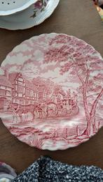 8 borden 25 cm myott staffordshire royal mail rood, Ophalen of Verzenden