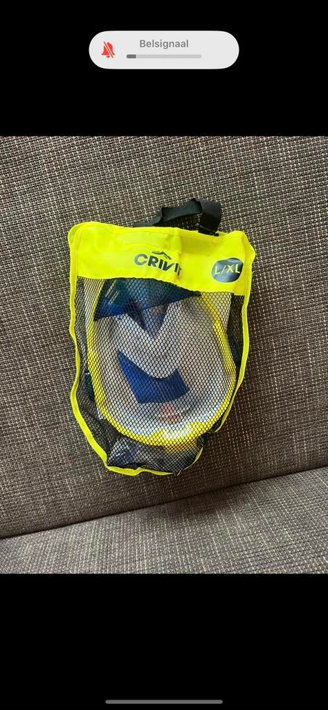 Snorkel set masker nieuw, Ophalen of Verzenden, Zo goed als nieuw