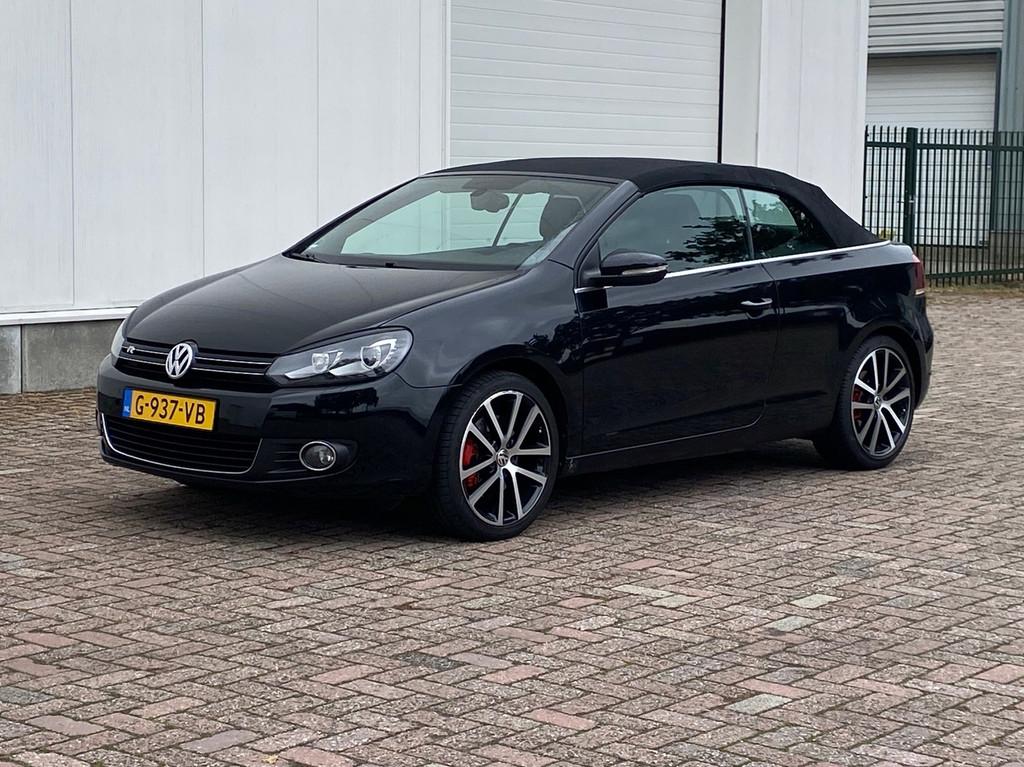 Volkswagen Golf Cabriolet 1.4 TSI LEER, Euro 5, 4 cilinders, Cabriolet, Zwart