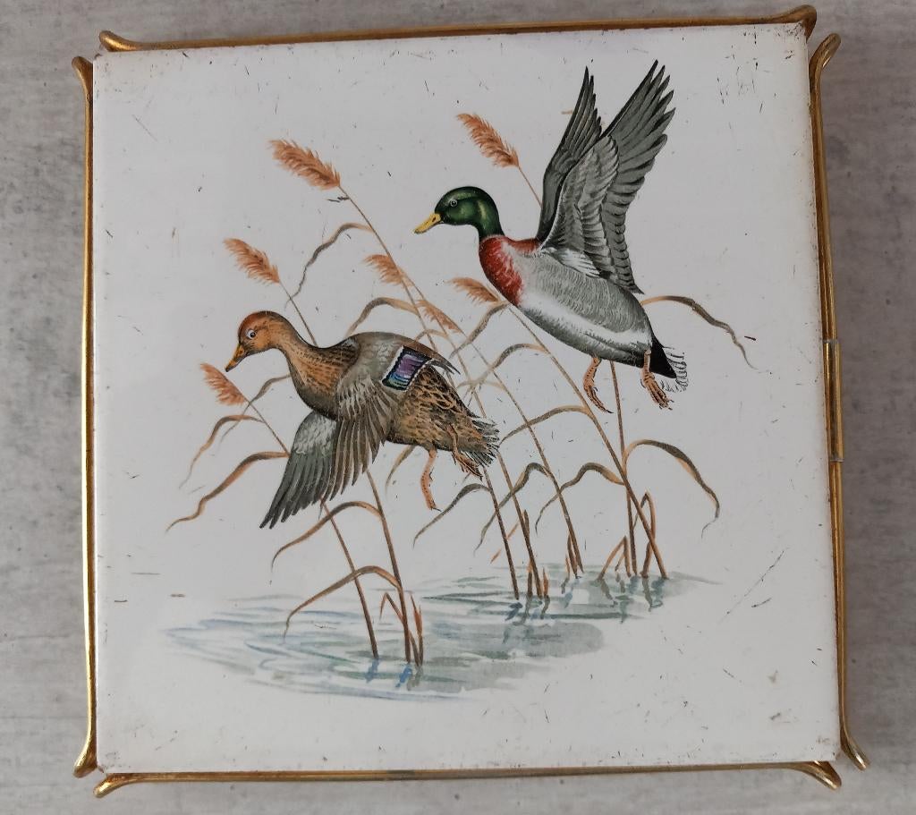 onderzetter met eenden-tegeltje, Ophalen of Verzenden, Overige typen